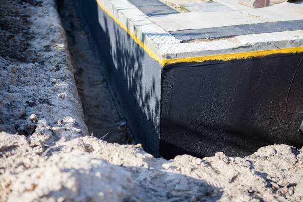Professional Crawl Space Encapsulation technician working in Rose, NY